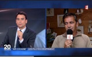Twitter outré par l'attitude d'un des pilotes de "Air Cocaïne" au JT de France 2
