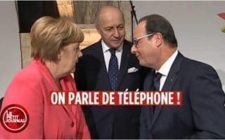 La blague de Hollande à Merkel sur l'espionnage téléphonique