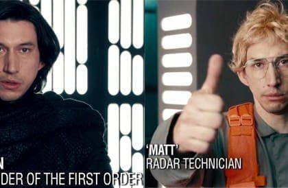 Vidéo : Kylo Ren de Star Wars joue le "patron incognito" dans une parodie hilarante