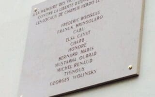 Charlie Hebdo : Le nom de Wolinski mal orthographié sur la plaque commémorative