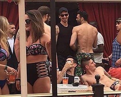 Photos : Ibrahimovic et des joueurs du PSG à Vegas pour fêter la Coupe de la Ligue