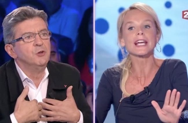 melenchon ONPC : échange musclé entre Jean-Luc Mélenchon et Vanessa Burggraf