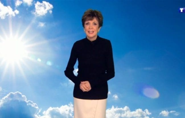 Catherine Laborde a présenté son dernier bulletin météo sur TF1