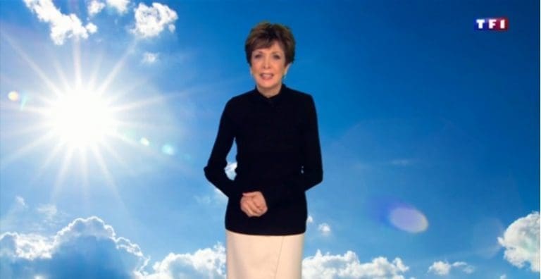 Catherine Laborde a présenté son dernier bulletin météo sur TF1
