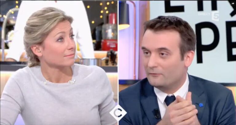 "Vous êtes d'une arrogance permanente" : Florian Philippot s'en prend à Anne-Sophie Lapix