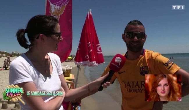 Un vendeur de glaces ... chaud du maillot !!!