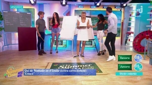 Quand le mot "cétacé" devient un verbe ...