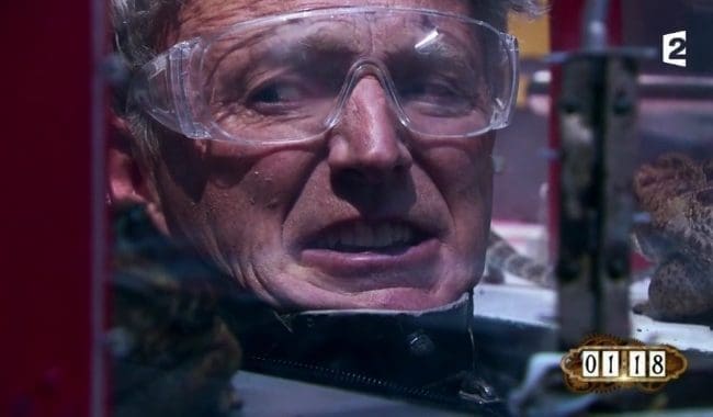 Nelson Monfort craque complètement dans une épreuve de Fort Boyard !