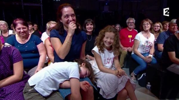 Quand un enfant du public s'endort ...