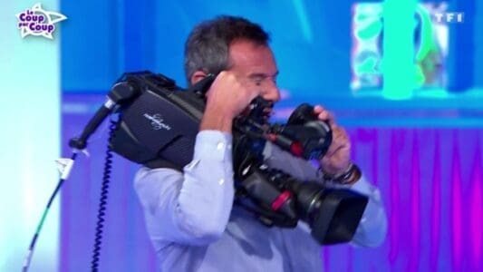 Quand un cadreur se vautre pendant l'émission ...