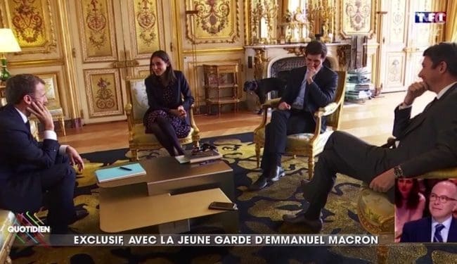 Quand le chien présidentiel ... urine sur la cheminée présidentielle !