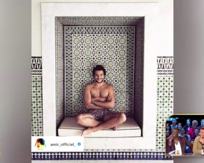 Amir dévoile son corps sur Instagram …