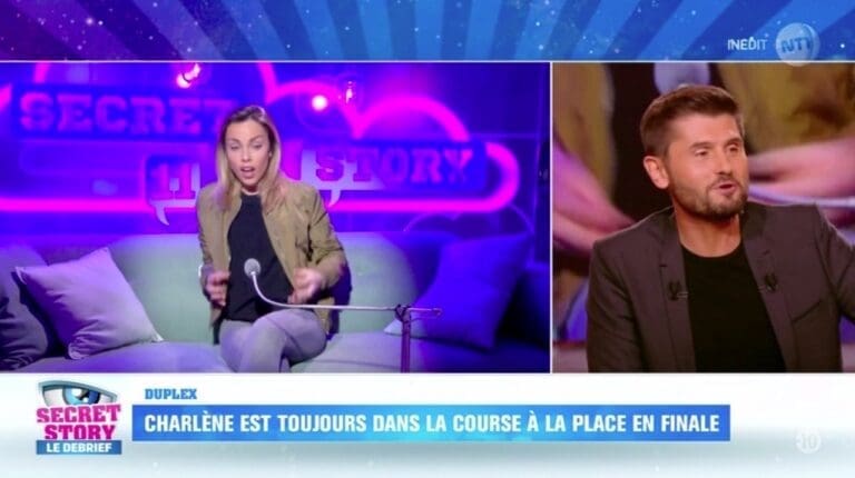 Un bug technique effraie Charlène !