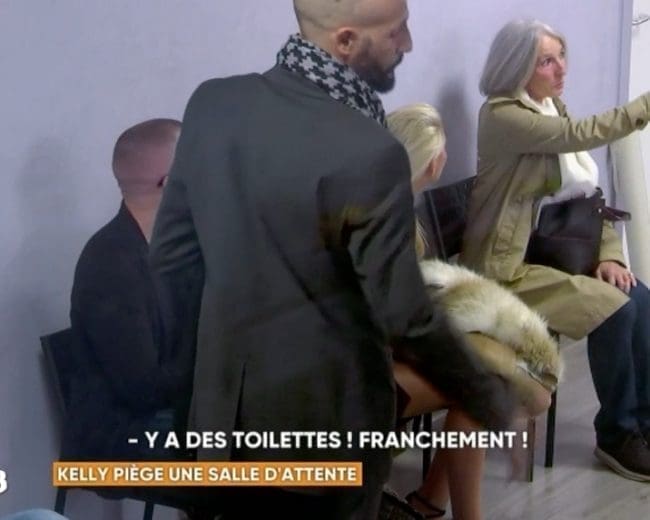 Quand Kelly (Touche pas à mon poste) piège une salle d&rsquo;attente…