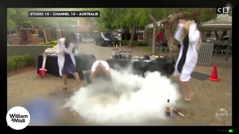 Une présentatrice télé frôle la mort en direct !