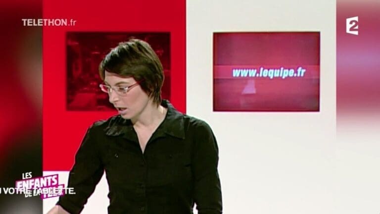 Une journaliste en colère, mais toujours en direct !