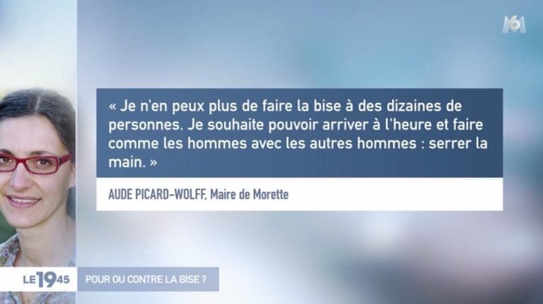 Marre de faire la bise ?