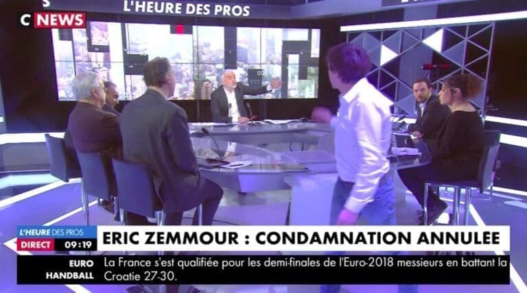 Cali quitte le plateau de Pascal Praud