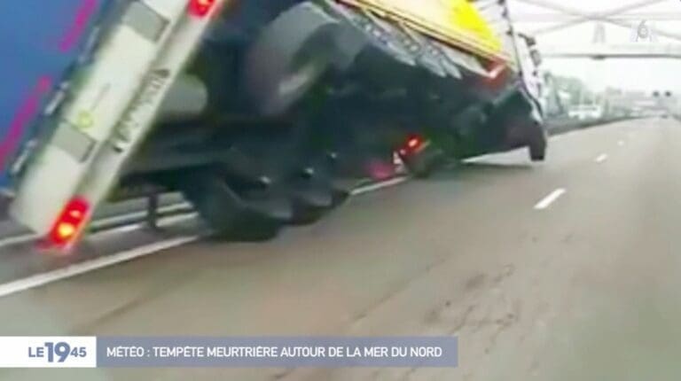 INCROYABLE : Les images impressionnantes de la tempête David...