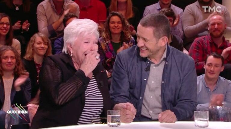 L'énorme fou-rire de Line Renaud !!!