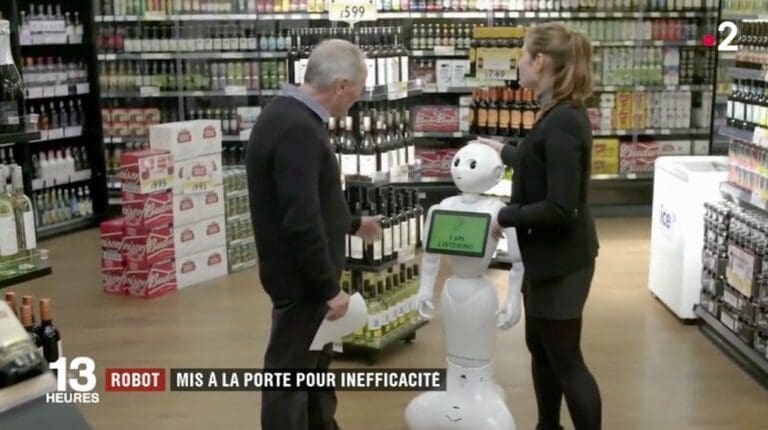Un robot se fait virer !