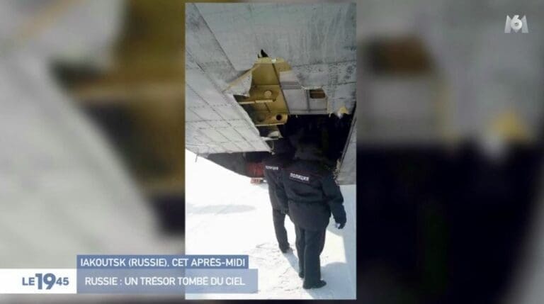 Des lingots tombent du ciel en Russie !