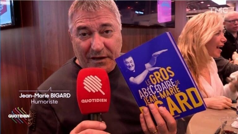 Jean-Marie Bigard au salon du livre !