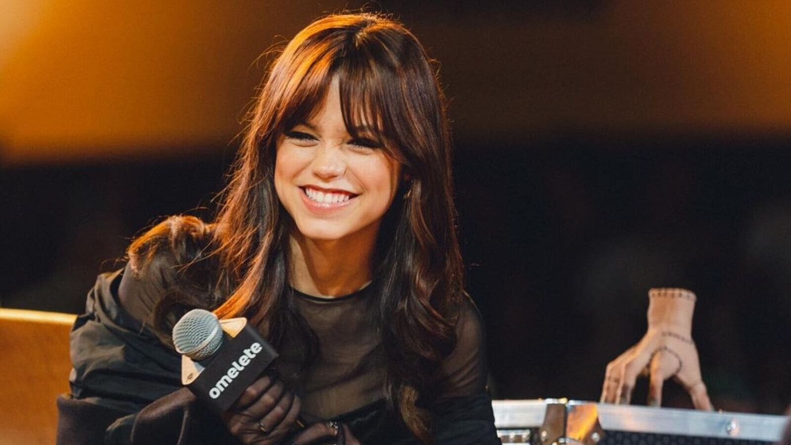 Photo du compte Instagram de Jenna Ortega, qui met en scène son passage au Brésil