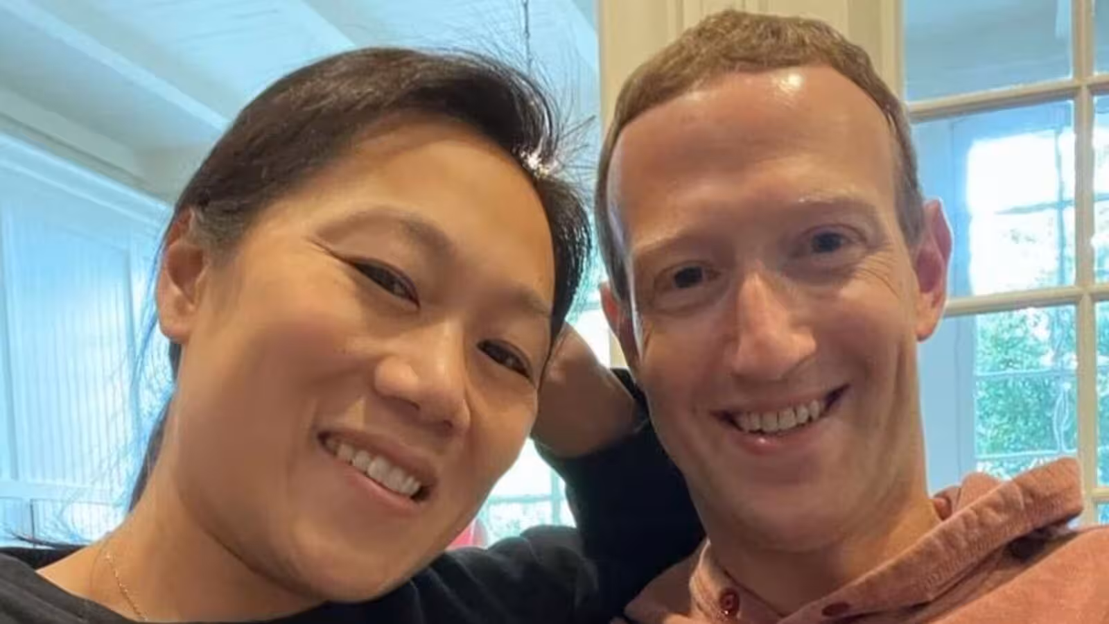 Photo du compte Instagram de Mark Zuckerberg où il annonce la grossesse de sa femme