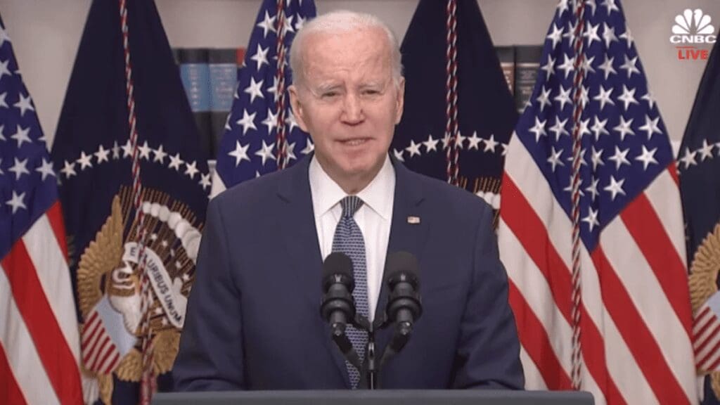 Extrait Du Discours De Joe Biden Au Sujet De La Faillite De Silicon Valley Bank, Le 13 Mars 2023 3 Extrait Du Discours De Joe Biden Au Sujet De La Faillite De Silicon Valley Bank, Le 13 Mars 2023
