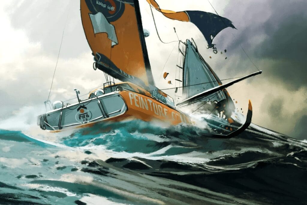 Récupération Dramatique Du Skipper Kevin Escoffier Après Un Accident En Mer, Un Événement Marquant Bien Avant Les Récentes Accusations De Violences Sexuelles Portées Contre Lui.