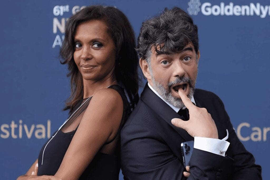 Stéphane Plaza Et Karine Le Marchand, Célèbre Couple, S'amusent Librement Sous Les Projecteurs Lors D'un Événement, Un Avant-Goût Des Photos Érotiques De Karine Le Marchand Et Stéphane Plaza