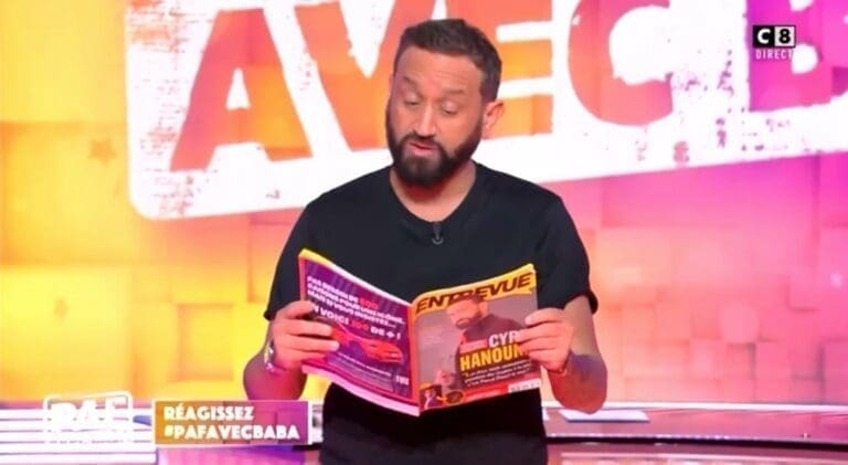 VIDÉO - Quand Cyril Hanouna découvre en direct son interview dans Entrevue !