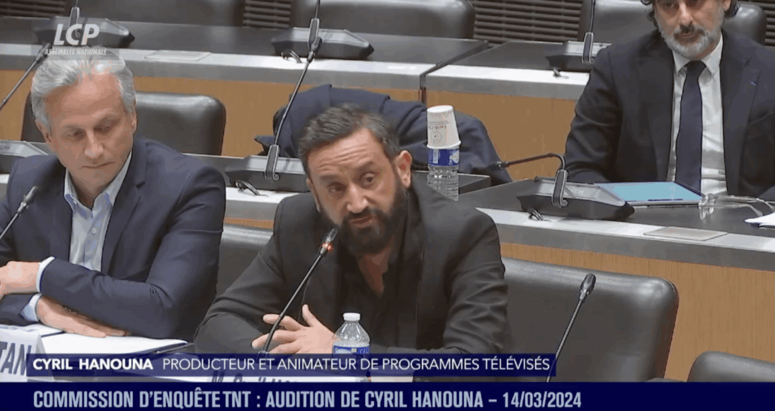 Hanouna vs Boyard audition commission assemblée nationale