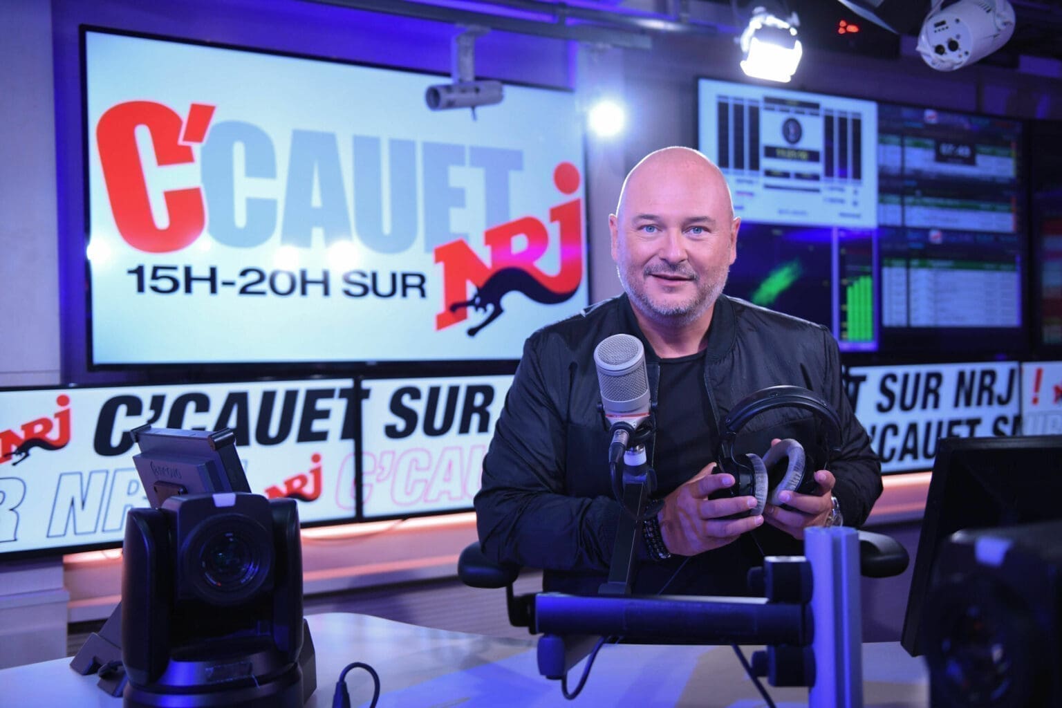 EXCLU PARIS : Illustration des animateurs de l’emission C Cauet sur NRJ
