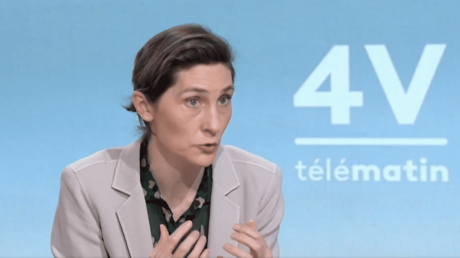 Amélie Oudéa-Castéra Télématin