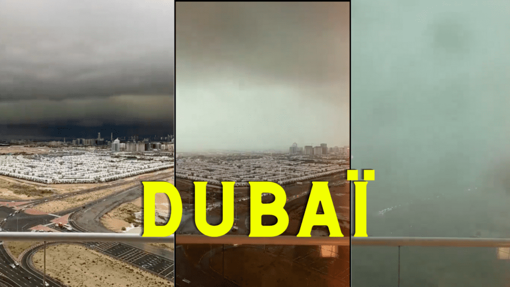 Dubai dégats pluie