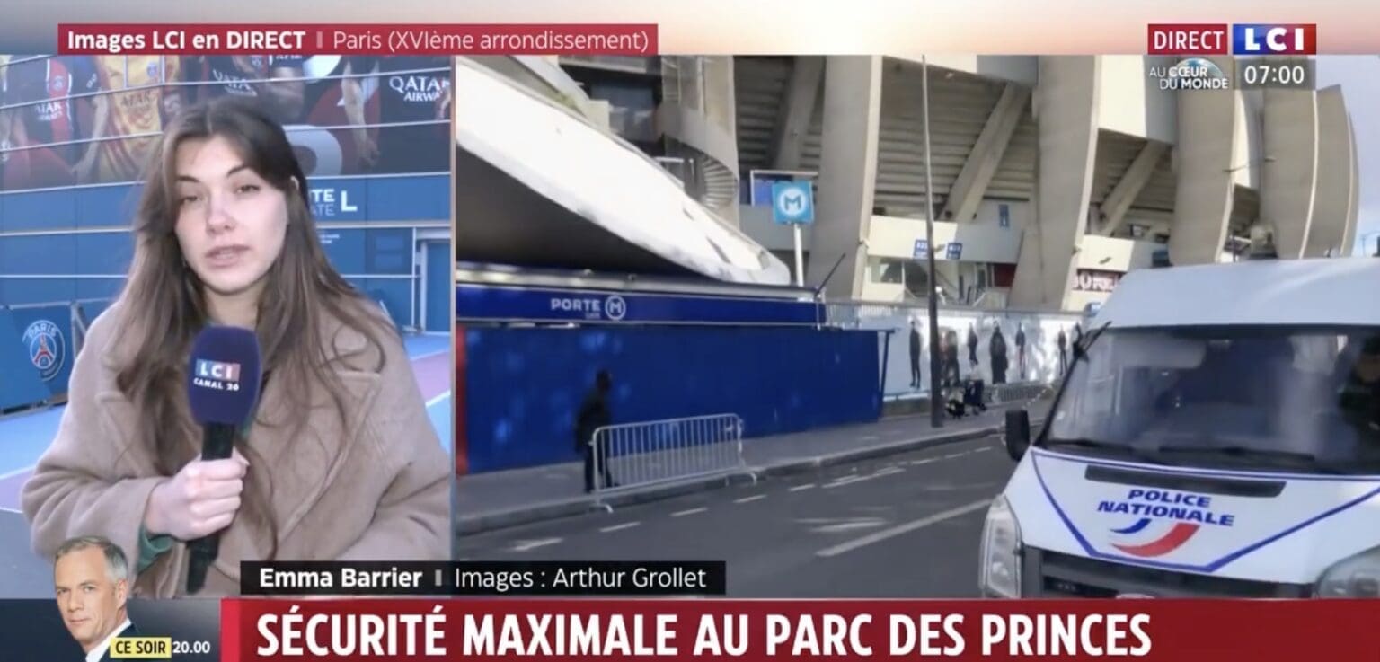LCI securite PSG