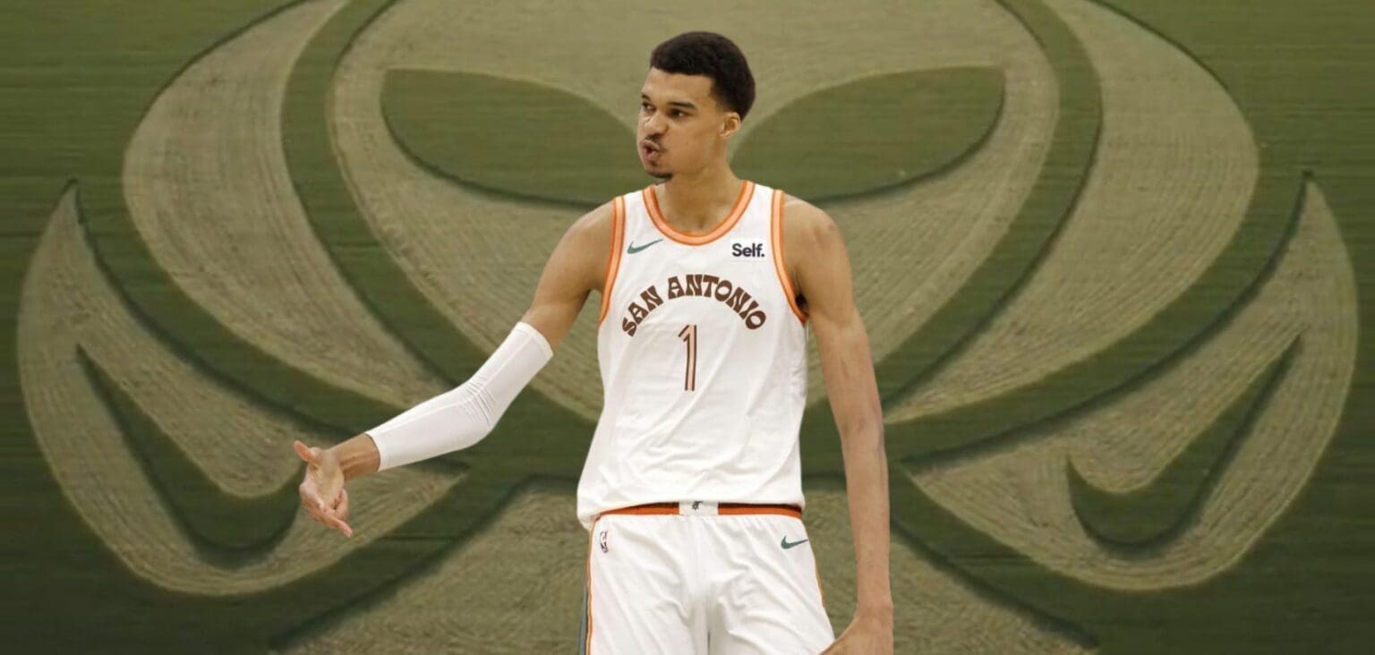 Wemby alien logo Nike