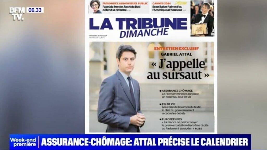 ATTAL ANNONCE CHOMAGE