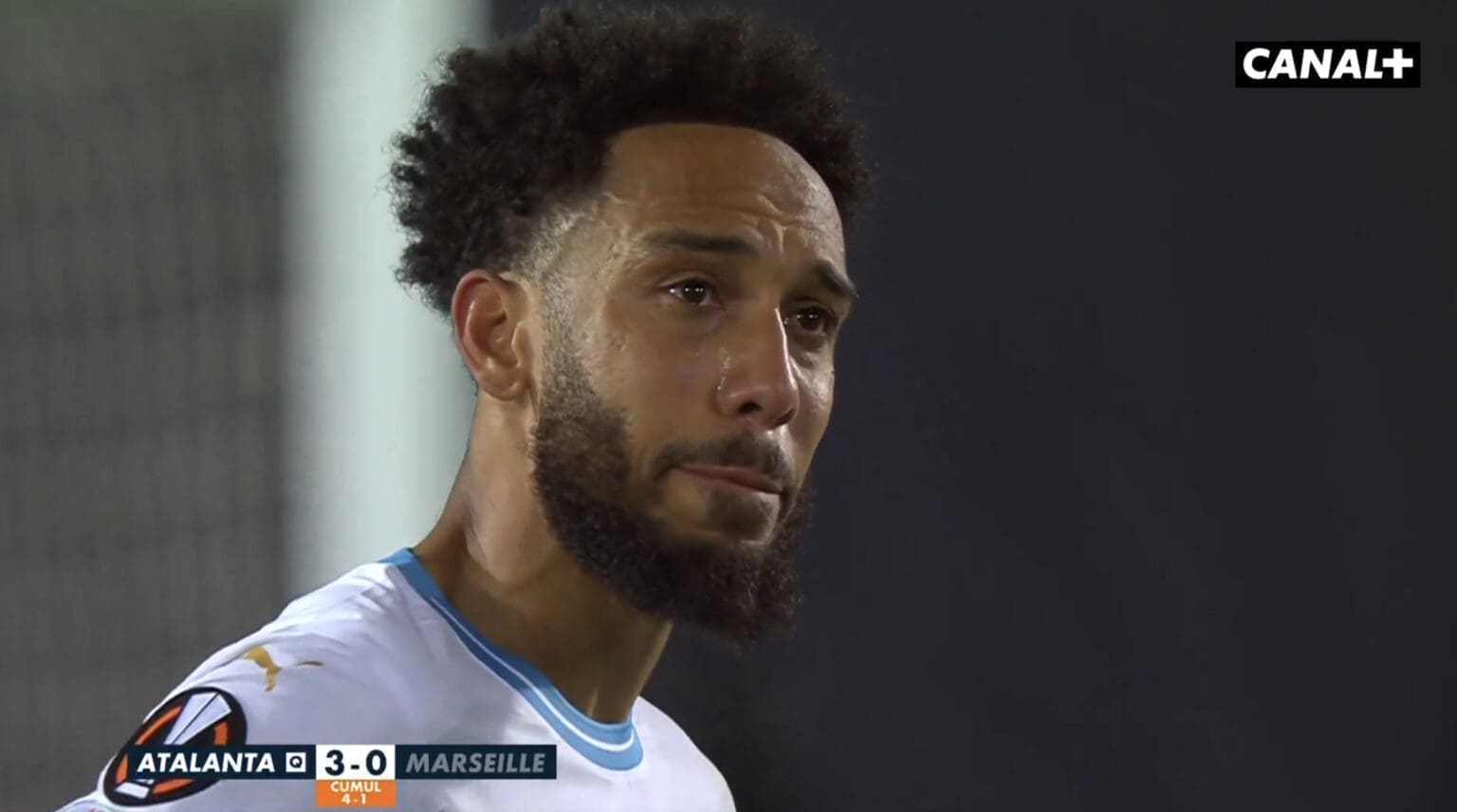 Aubameyang larmes Atalanta OM