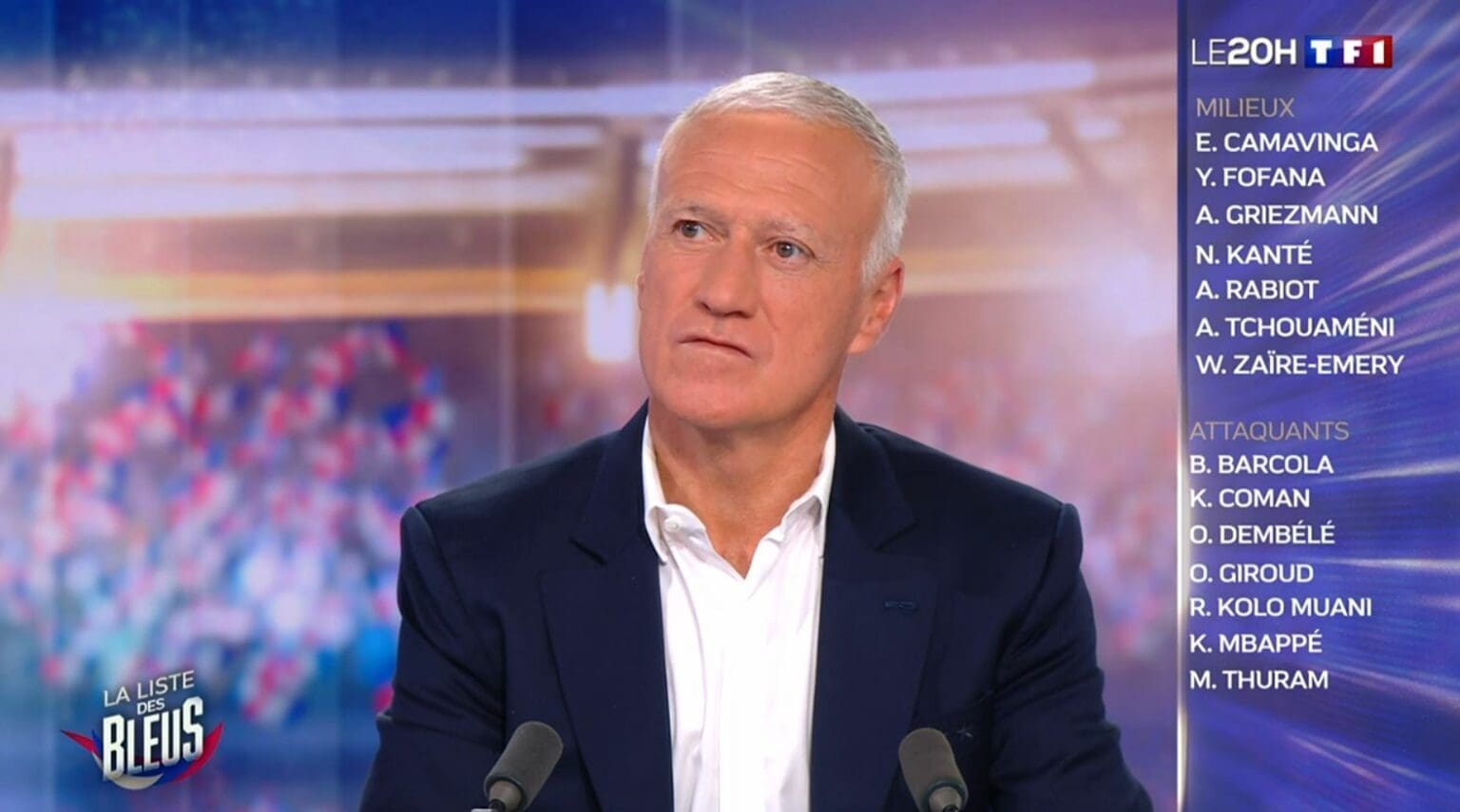 DD liste des bleus Euro 2024