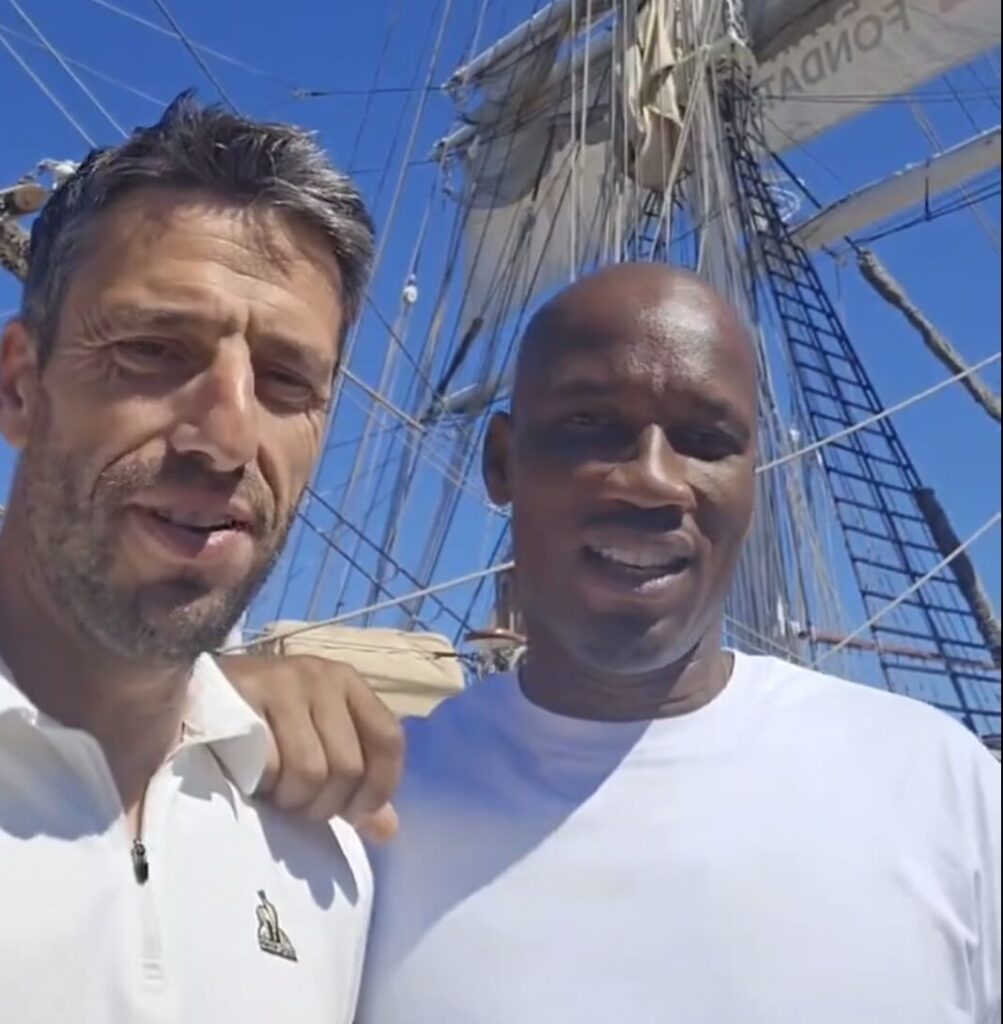 Estanguet Drogba JO Paris 2024