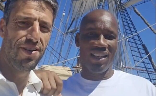 Estanguet Drogba JO Paris 2024