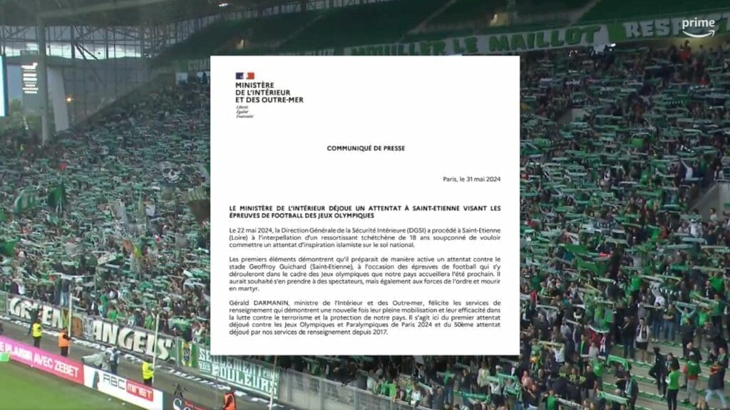 JO SAINT ETIENNE ATTENTAT