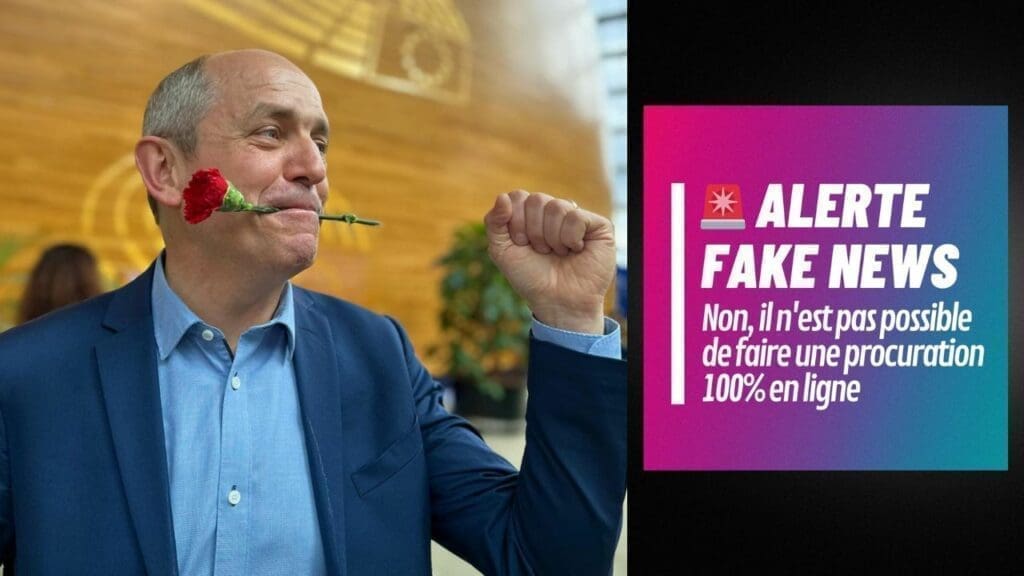 LARROUTUROU FAKE NEWS PROCURATION