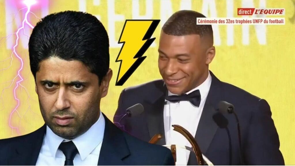 MBAPPE NAK CLASH PSG TROPHEES UNFP