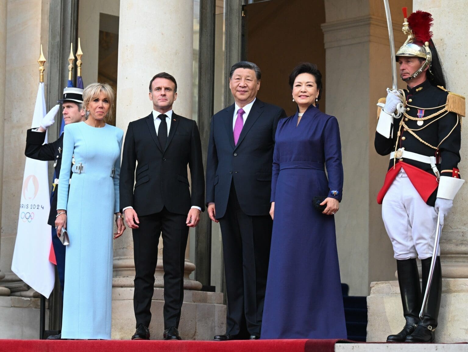 Macron Xi Jinping