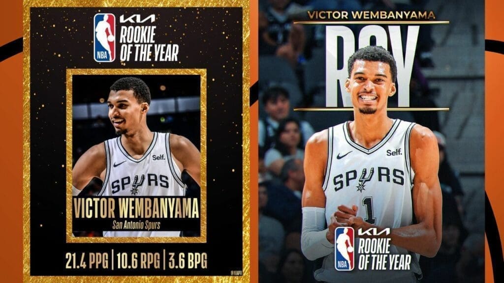 Wembanyama rookie of the year