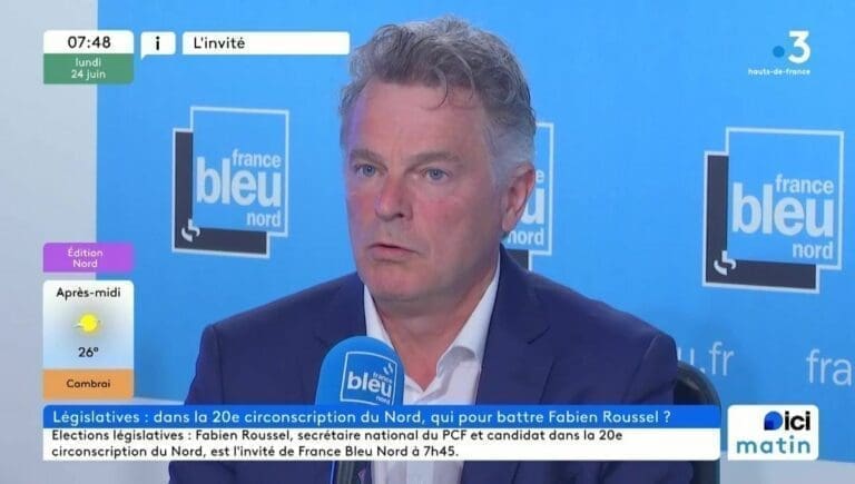 Fabien Roussel : "Jean-Luc Mélenchon n'est pas dans le Nouveau Front populaire"